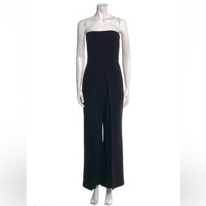 ALEXIS Black Strapless Jumpsuit